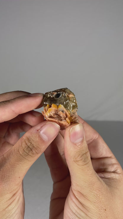 Moroccan Barite W/ Galena & Cerussite Specimen (B)