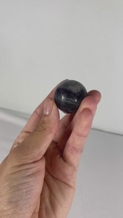 Chinese Polished Fluorite Sphere (G)