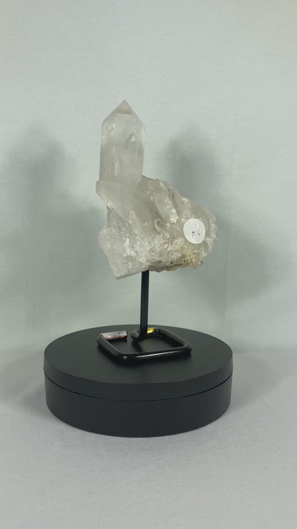 Brazilian Quartz Specimen On Stand (A)