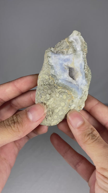 Blue Lace Agate Specimen (O)