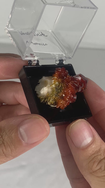 Moroccan Vanadinite Thumbnail Specimen (Small B)