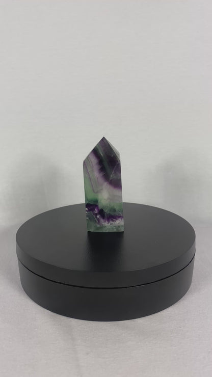 Chinese Polished Fluorite Tower (C)