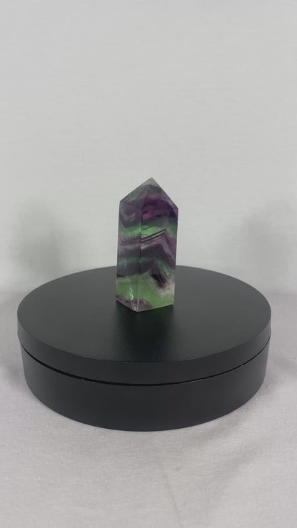 Chinese Polished Fluorite Tower (E)