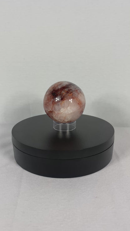 Madagascan Polished Fire Quartz Sphere (O)