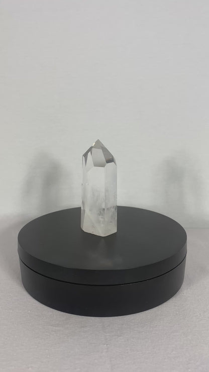 Chinese Polished Clear Quartz Tower (A)